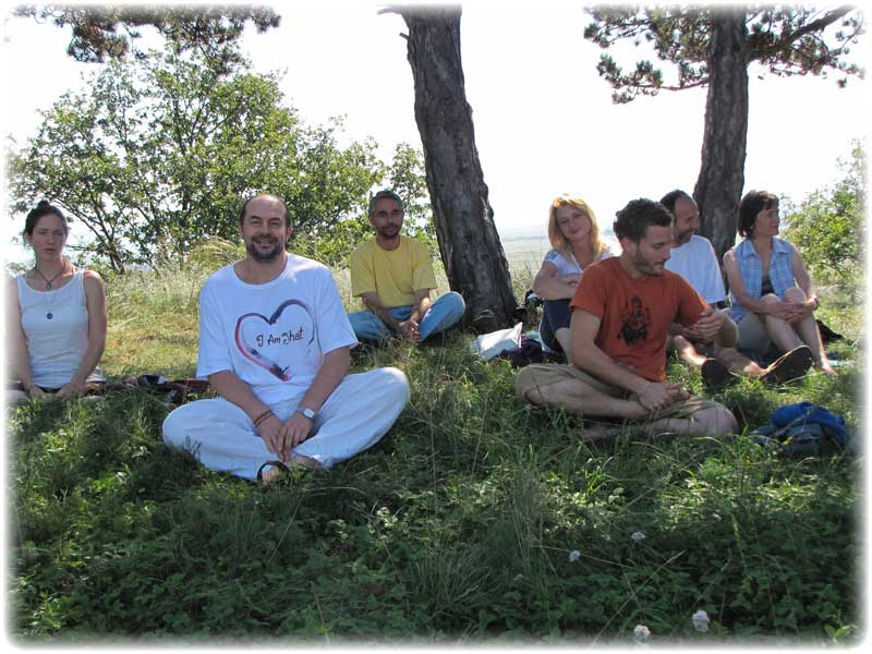 10-day Hridaya retreat with Sahajananda, August 2019
