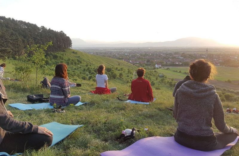 Practică yoga în natură – sâmbătă, 19 octombrie